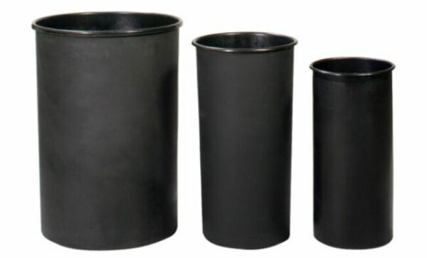 Witt Custom Branded Trash Cans Black Stadium Liners